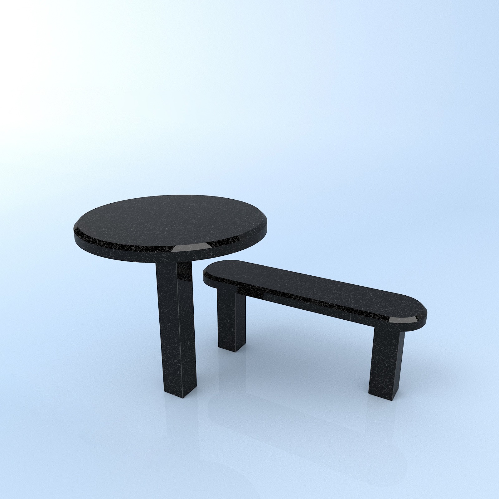 Столики и лавочки